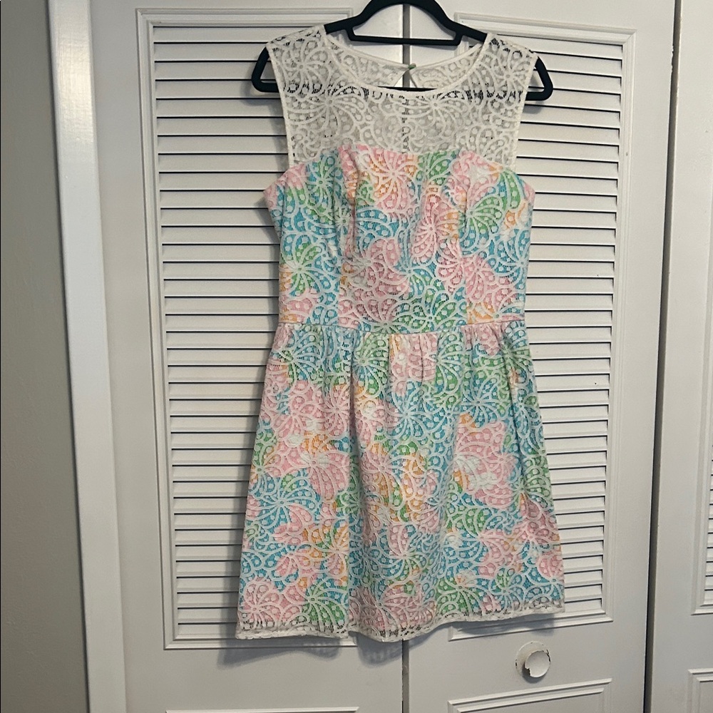Colorful Lace Lily Pulitzer Dress